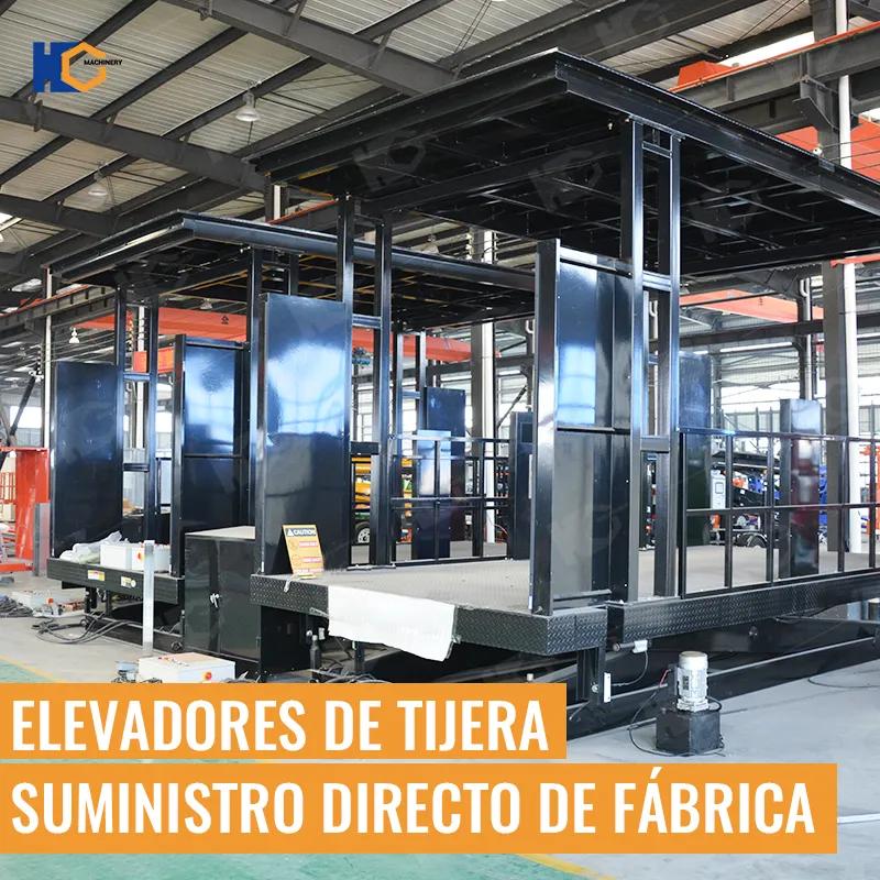 Elevadores de Tijera de 1.5m a 12m Suministro Directo de Fábrica